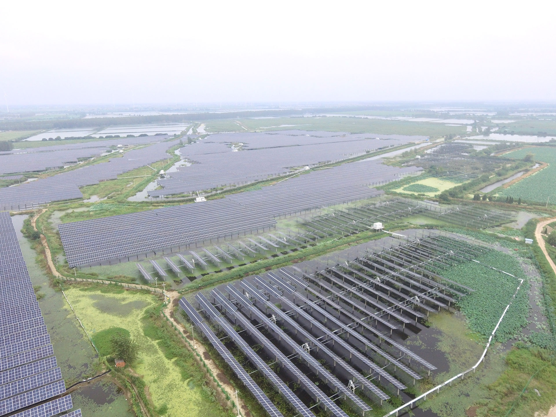 亿百(集团)体育科技江苏扬州宝应光伏发电应用领跑基地2号100兆瓦项目